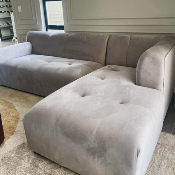 Bubbly Grey Sofa